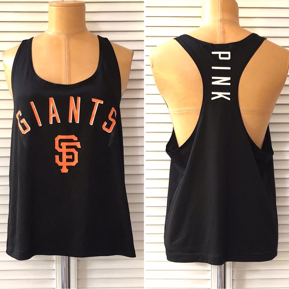 Victorias Secret PINK Womens Tank Top Medium SF San Francisco Giants 5th & Ocean